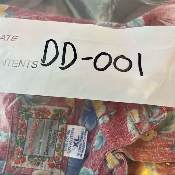 Reyn Spooner Commemorative Classic Red Coral Hibiscus Print SS Shirt Size XL - Picture 6 of 6